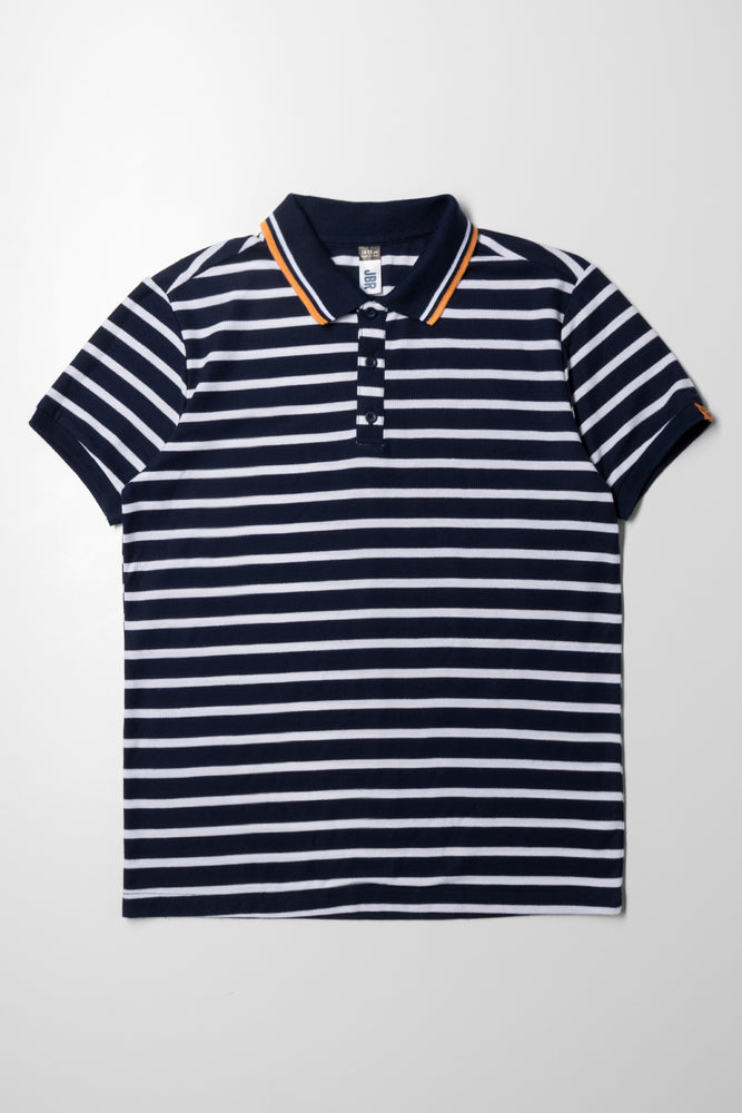 British Fashion Golfer Stripe Navy