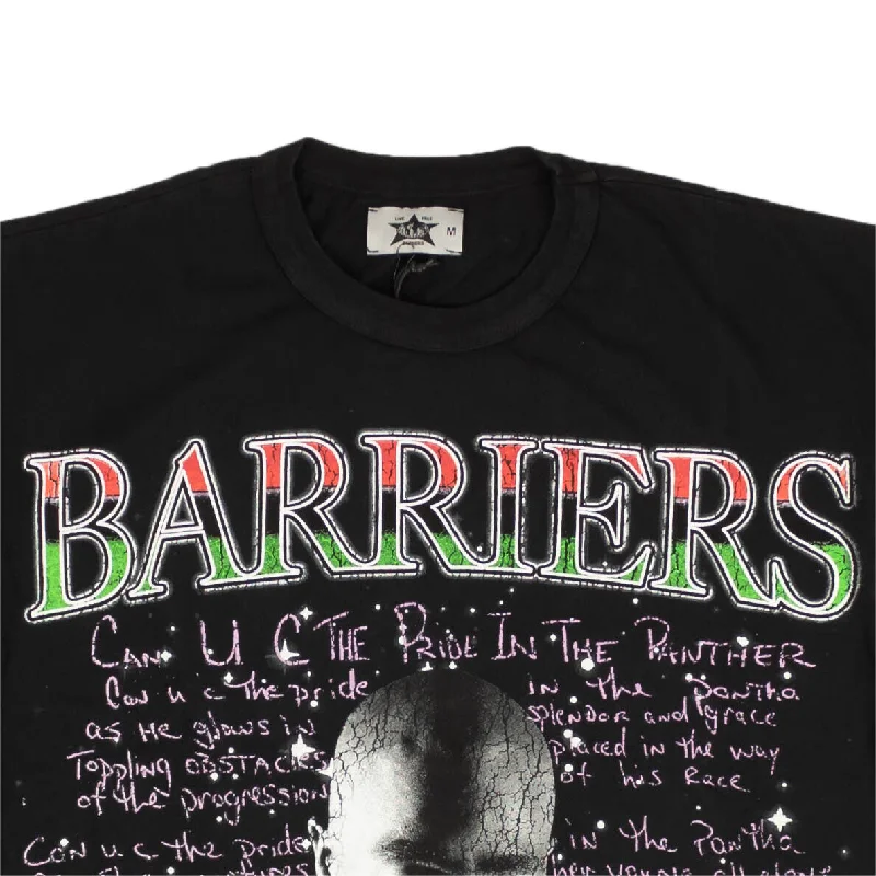 New Autumn And Winter Styles Barriers Worldwide 2Pac T-Shirt - Black