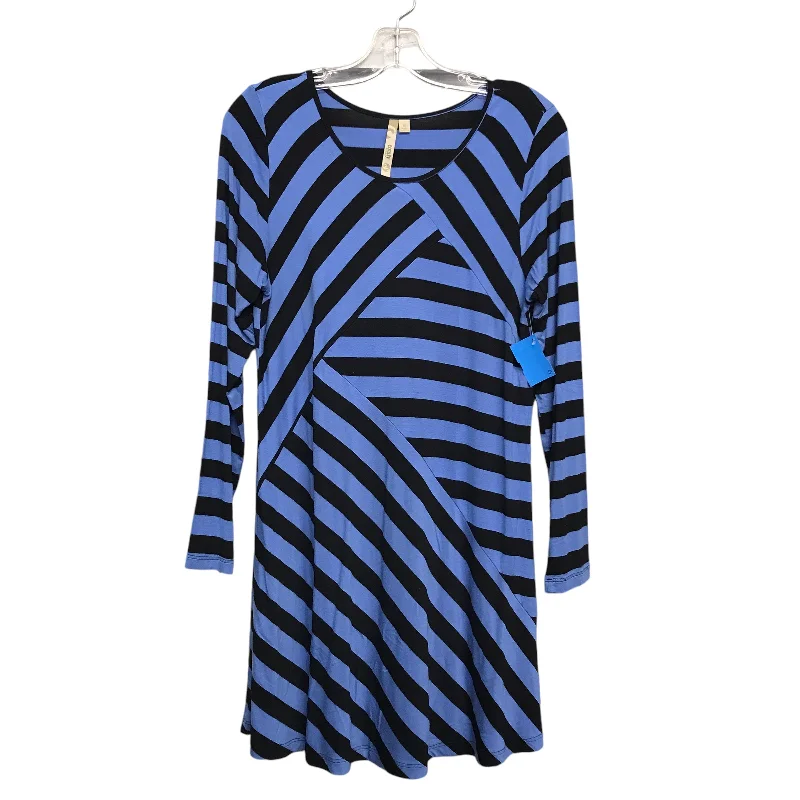Trendy Comfort Wear Top Ls By Comfy In Striped Pattern, Size:S