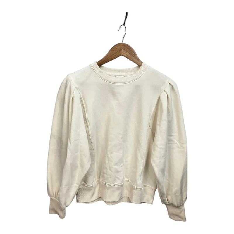 Cozy Chic Trends Top Long Sleeve By A New Day In Cream, Size: S