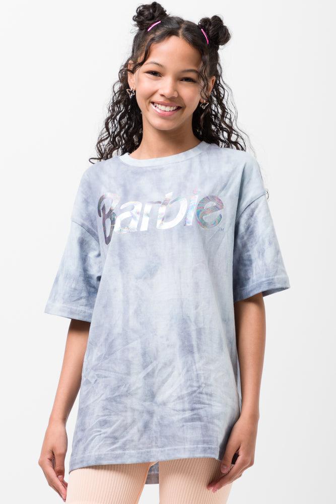 High Street Style Barbie Oversized T-Shirt  Spectra Dye