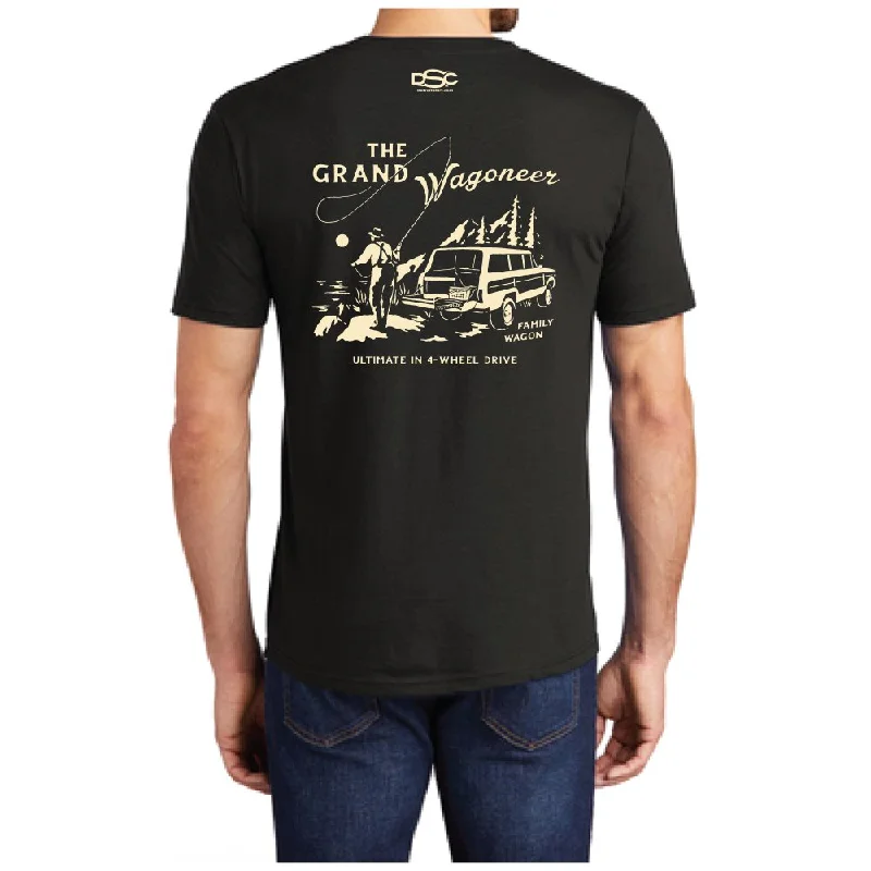 Stretch Design Mens Jeep® Vintage Wagoneer - Black