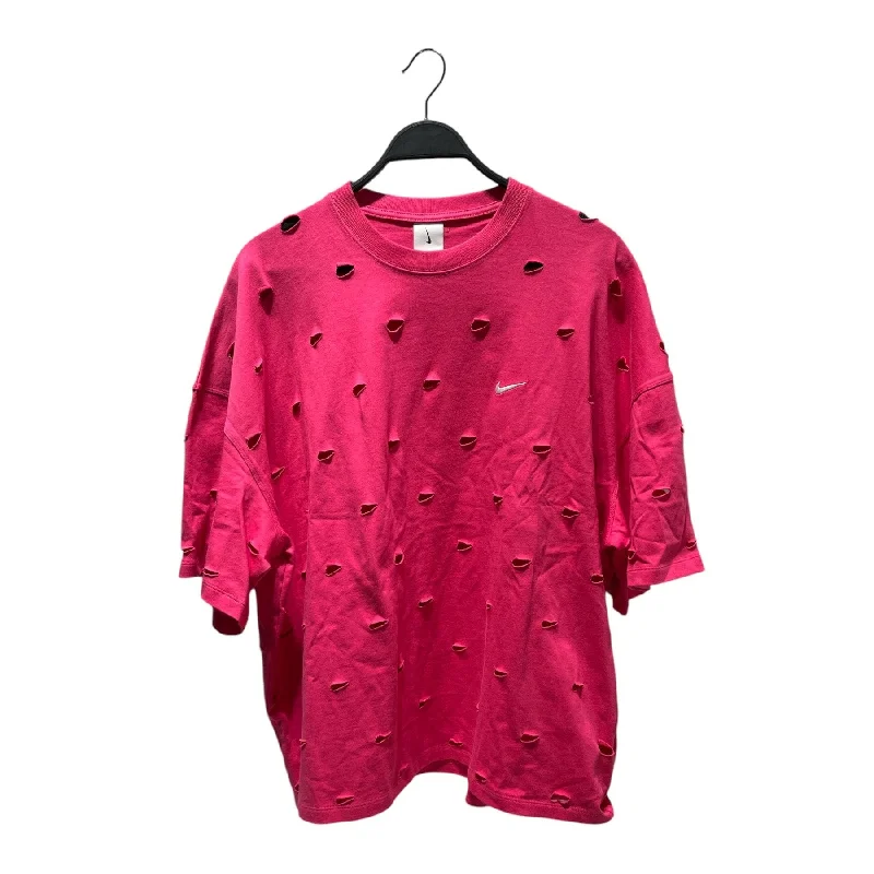 Innovative Design JACQUEMUS/NIKE/T-Shirt/XL/Cotton/PNK/Slashed