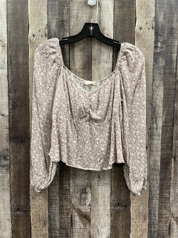 Comfortable Dresses Top Long Sleeve By Altard State In Multi-colored, Size: L