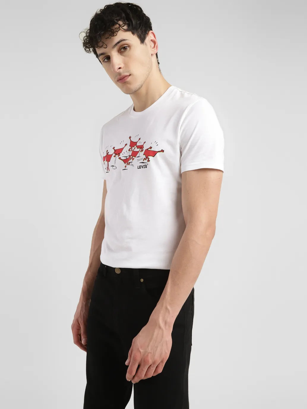 Cozy Fashions Men's Graphic Slim Fit T-shirt
