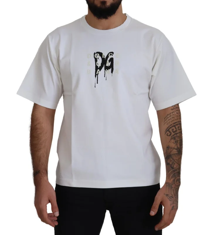 Cozy Fashion Trends Dolce & Gabbana Timeless  Logo Crewneck Men's Tee