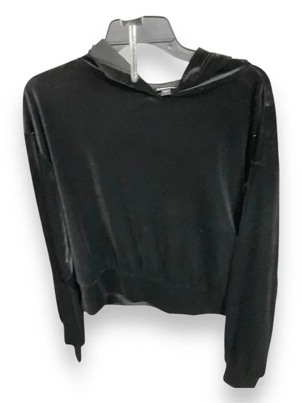 Soft Wear Top Long Sleeve By Express In Black, Size: L