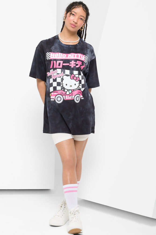Exquisite Tailoring Hello Kitty Oversized T-Shirt Multi