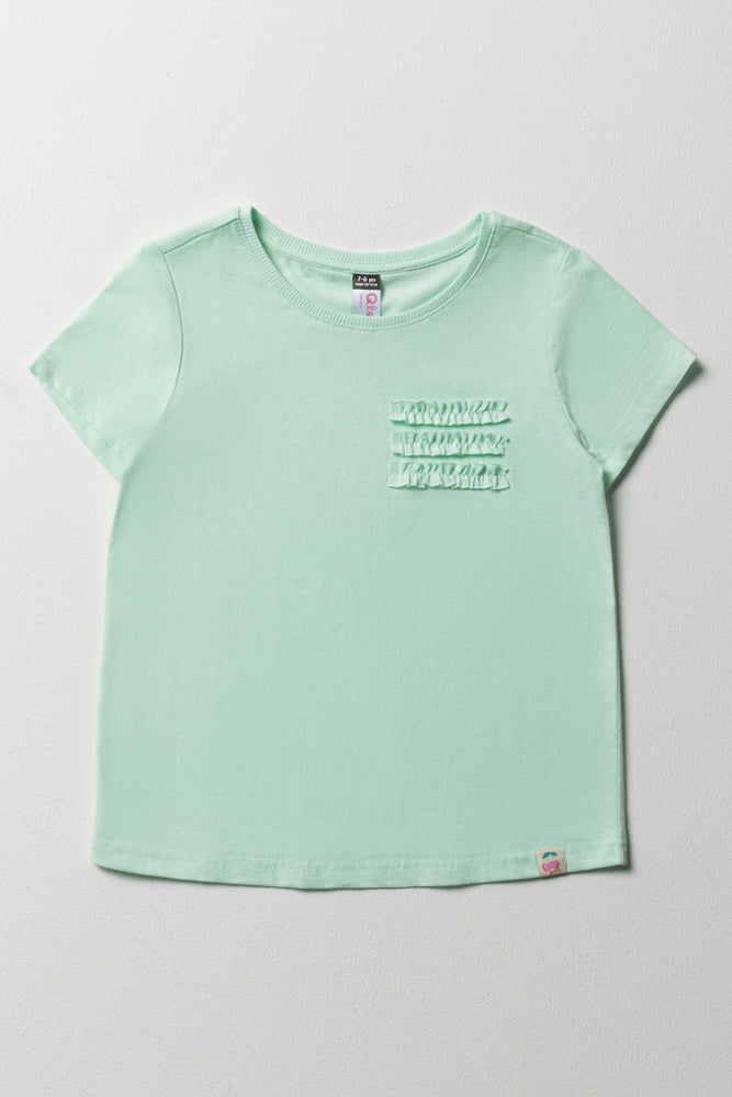 Fashion Concept Short Sleeve T-Shirt Light Green