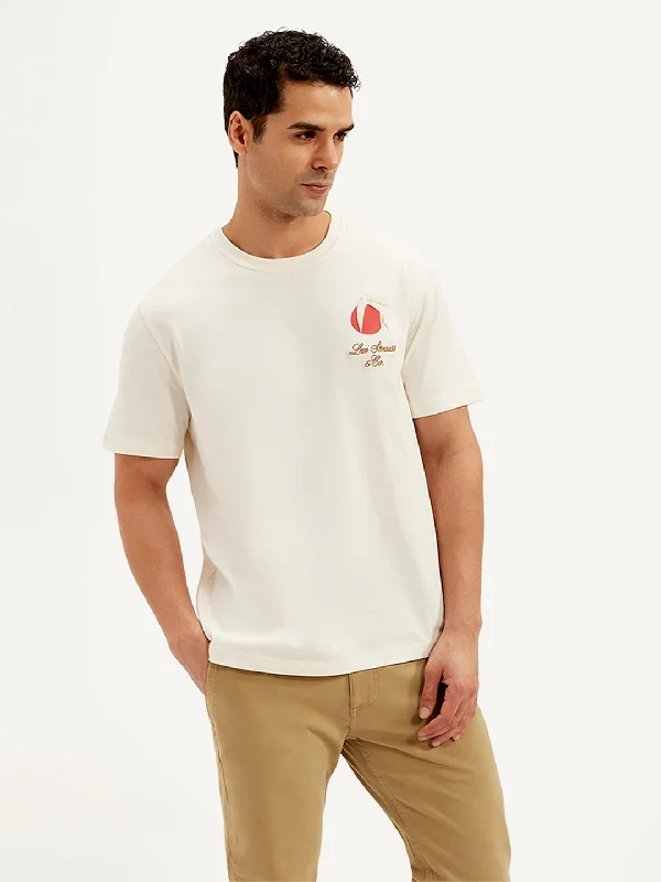 Fashionable In The Times Men's Graphic Print Crew Neck T-Shirt