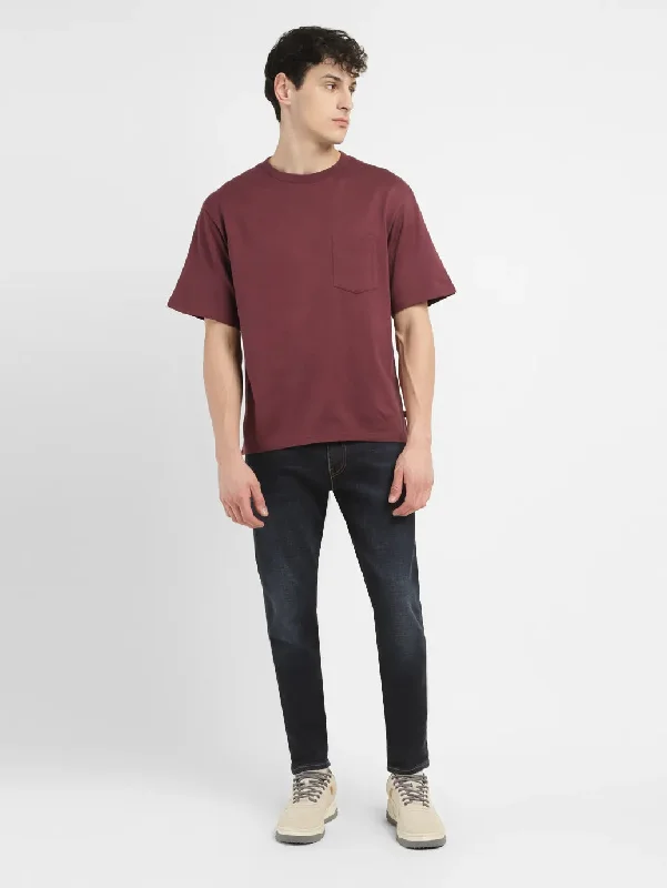 Comfy Dress Men's Solid Relaxed Fit T-shirt
