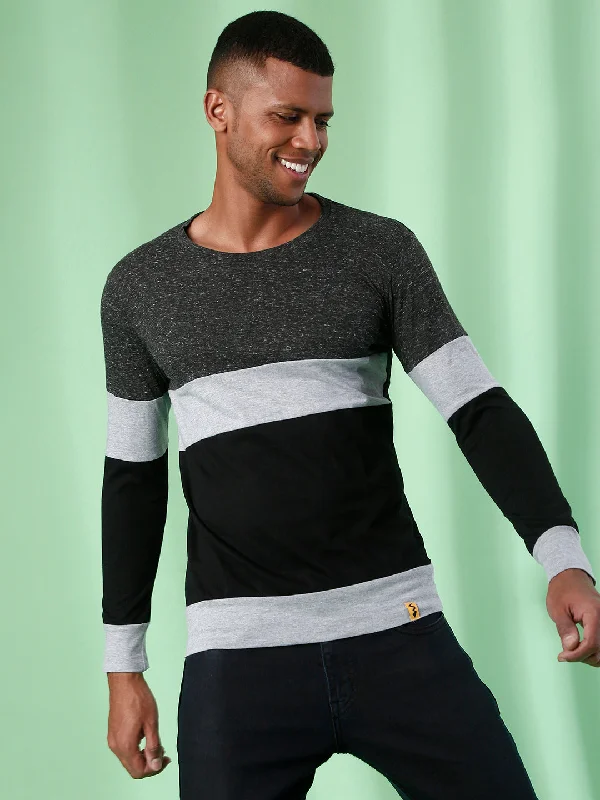 Casual Choice Campus Sutra Men Round Neck Stylish Casual T-Shirt