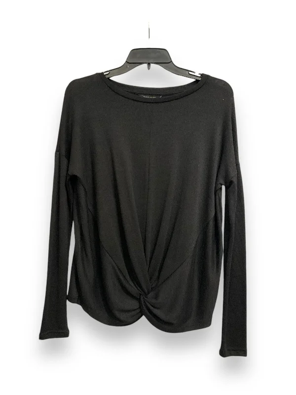 Exclusive Customization Top Long Sleeve By Banana Republic In Black, Size: Xs