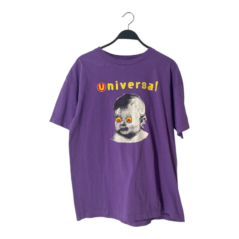 Stylish Wear SAINT MICHAEL/T-Shirt/XL/Cotton/PPL/UNVERSAL BABY LOGO TEE