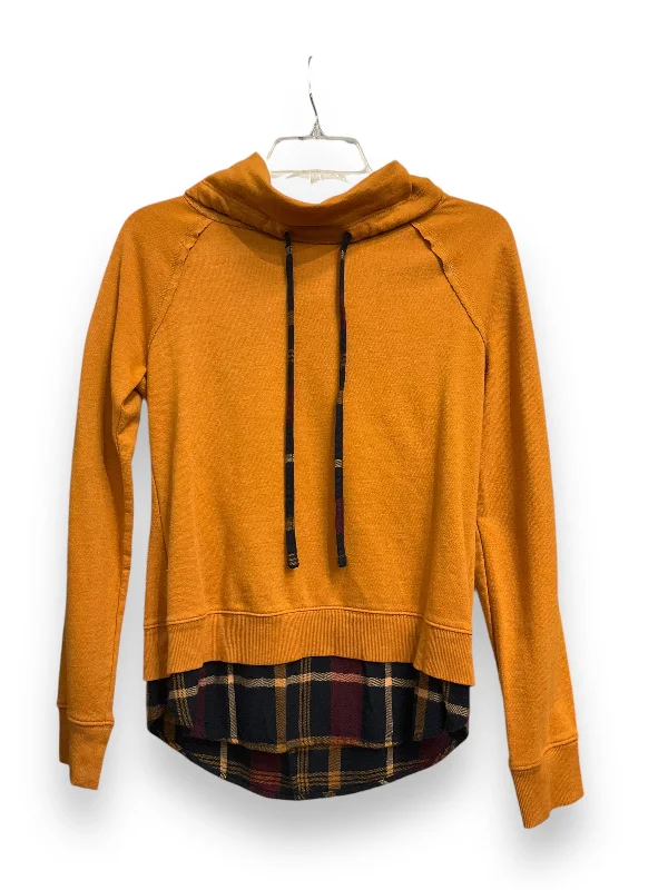 Girl Style Top Long Sleeve By Maurices In Orange, Size: Xs