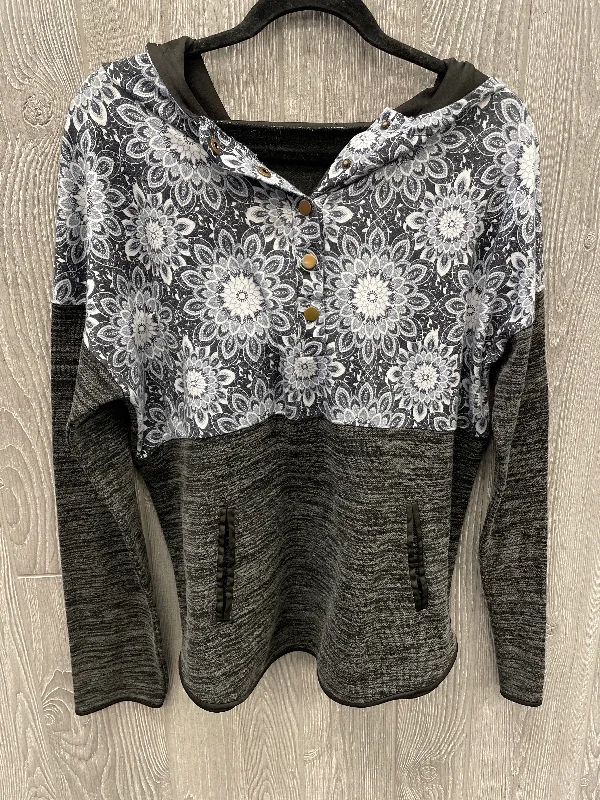 Fresh And Natural Top Long Sleeve By Clothes Mentor In Black, Size: Xl
