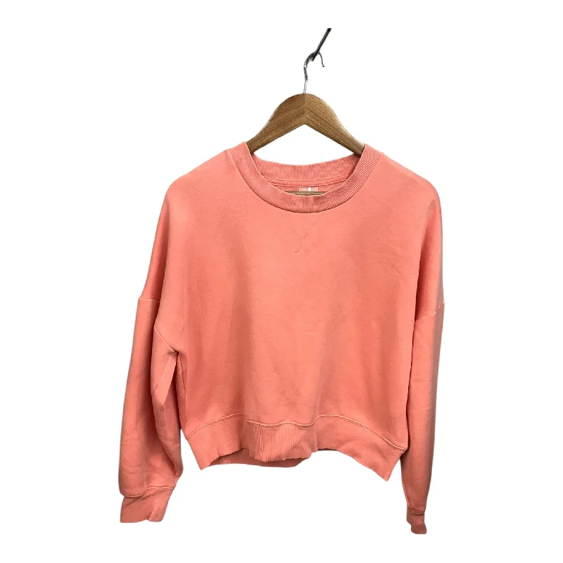 Relaxed Clothing Top Long Sleeve By Calia In Pink, Size: M
