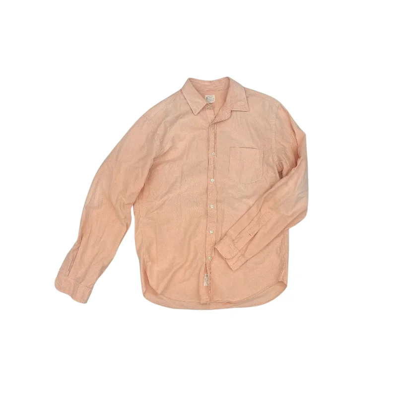All-Day Style Top Ls By J. Crew In Peach, Size:M