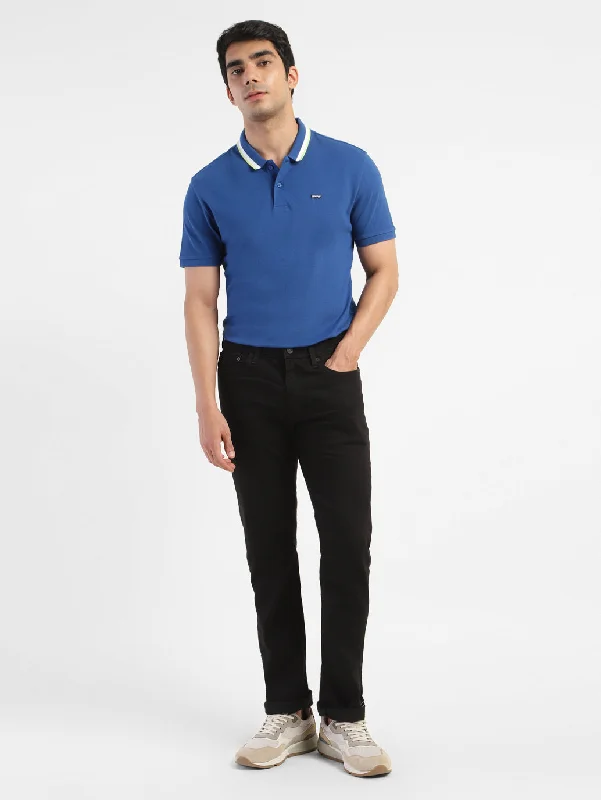 Personalized Design Men's Solid Polo T-shirt