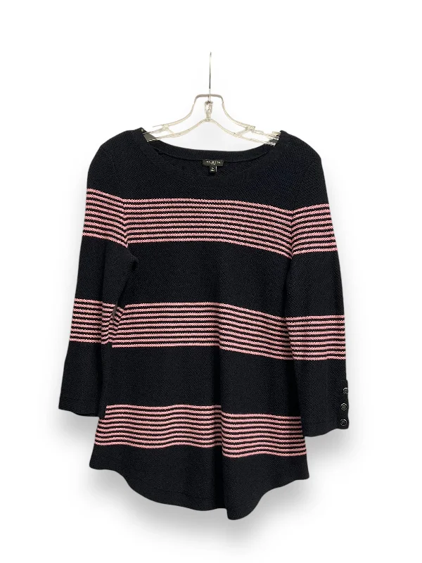 High-end Design Top 3/4 Sleeve By Talbots In Blue & Pink, Size: S