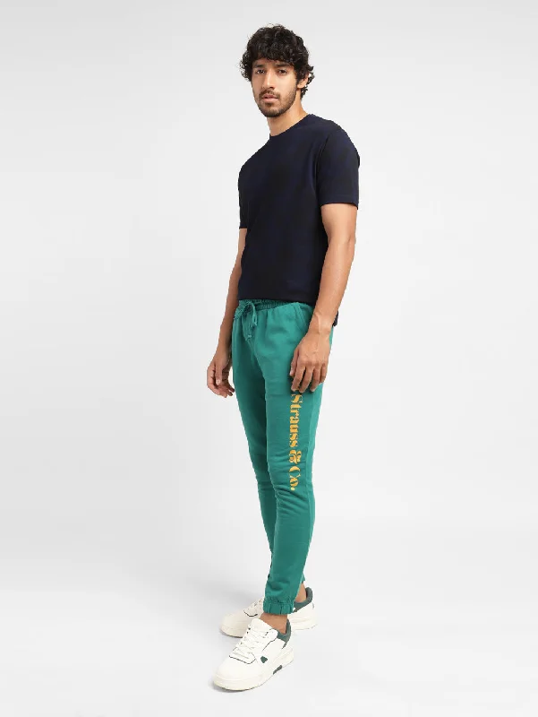 Luxury Style Men's Abstract Print Crew Neck T-shirt