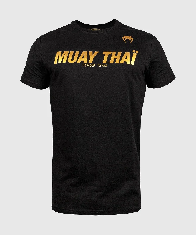 Casual Ease Venum Muay Thai VT T-shirt - Black/Gold