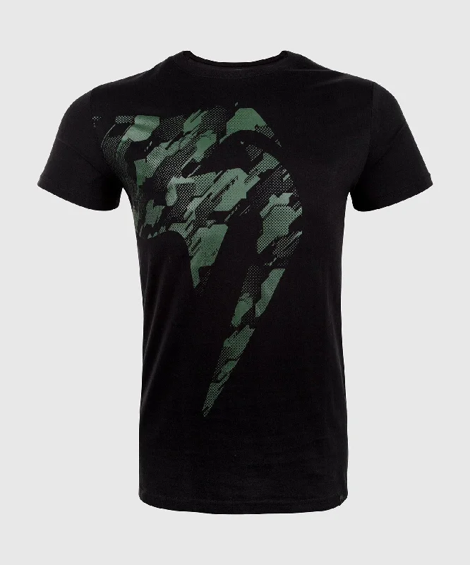 Light And Breathable Venum Tecmo Giant T-shirt - Black/Khaki