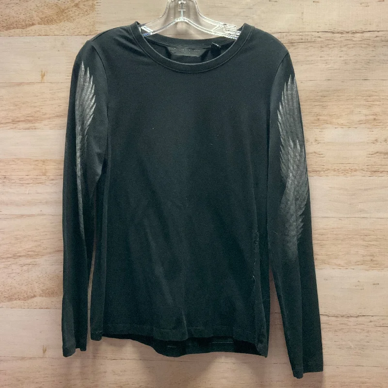 Soft Knitwear Top Long Sleeve By Harley Davidson In Black, Size: Xs