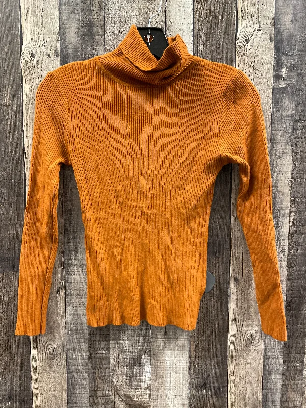 Energy Plan Top Long Sleeve By Shein In Bronze, Size: L