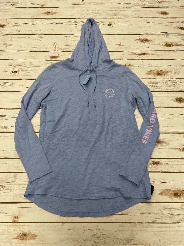 Cozy Chic Wear Top Long Sleeve By Vineyard Vines In Blue, Size: S