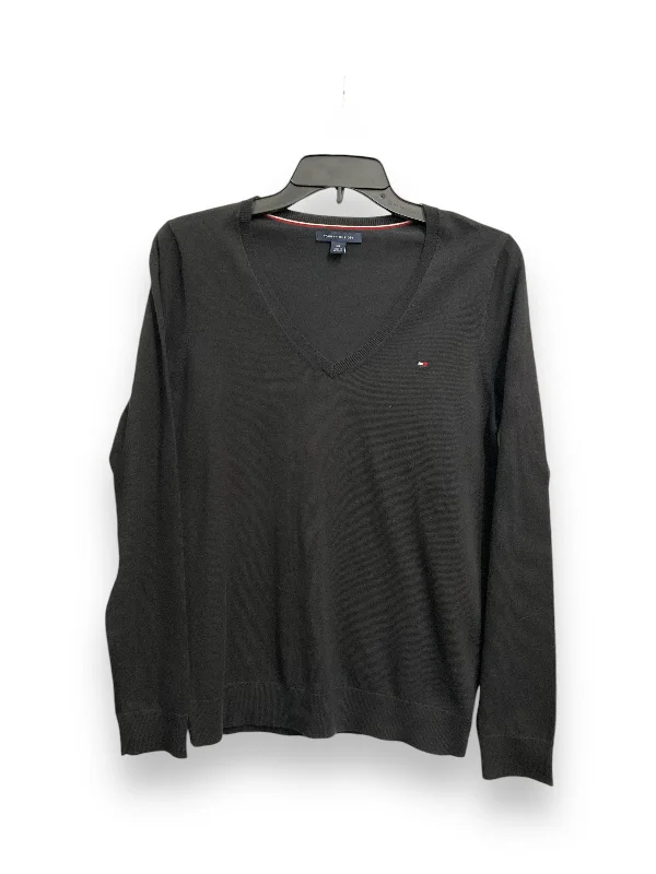 New Products Top Long Sleeve By Tommy Hilfiger In Black, Size: S