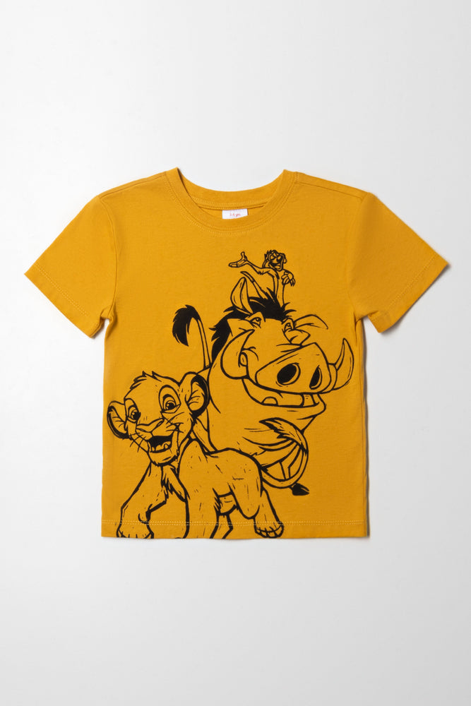 Trendy Traveler Lion King T-Shirt Yellow