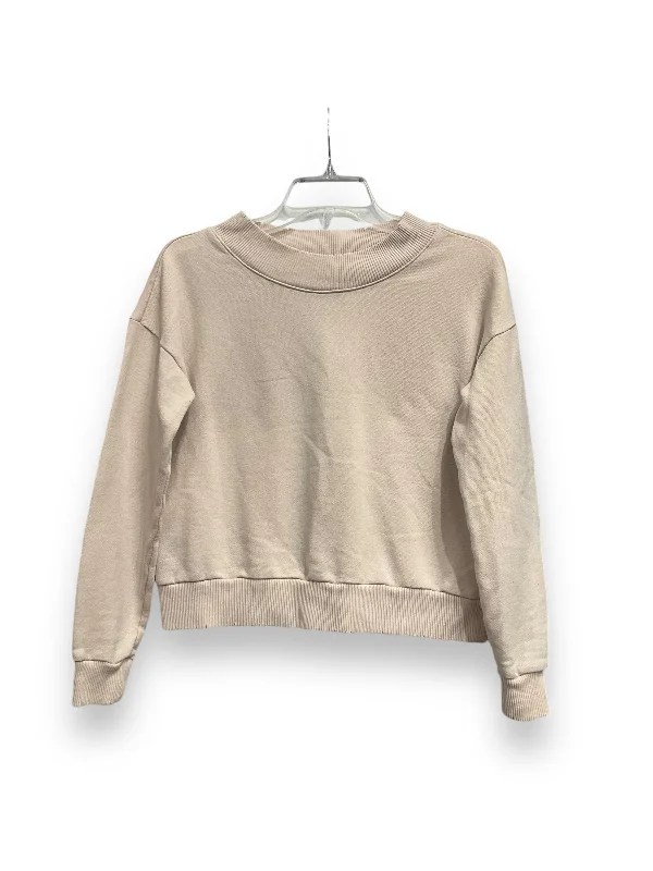 Sports Design Top Long Sleeve By Aerie In Cream, Size: Xs