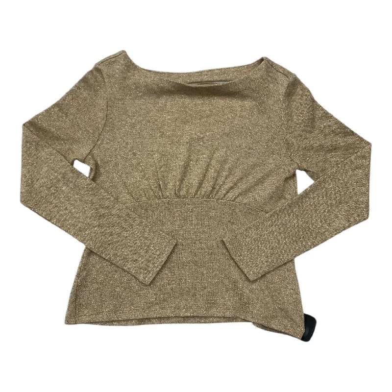 Soft Style Sweater By Banana Republic In Gold, Size: Xs