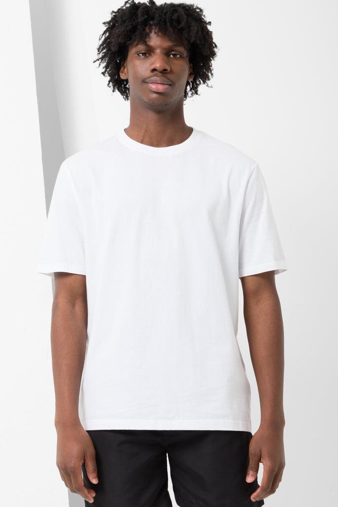 Refreshing Design Short Sleeve T-Shirt White