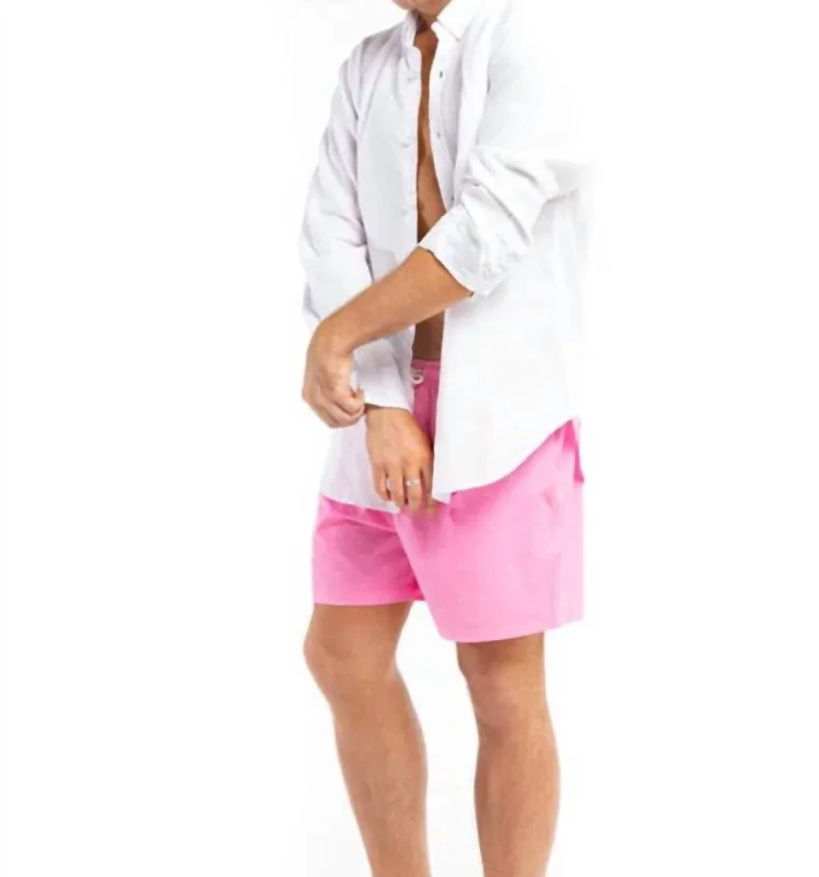 Double-sided Wear Linen Button Down Shirt In White