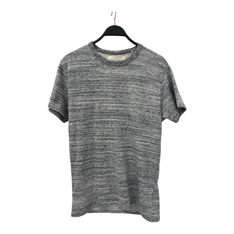 End Of The Year OUR LEGACY/T-Shirt/48/Cotton/GRY/Stripe/AW 14 S/S/ SHIRT