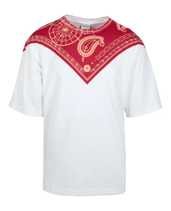 Sporty Comfort Bandana Over T-Shirt
