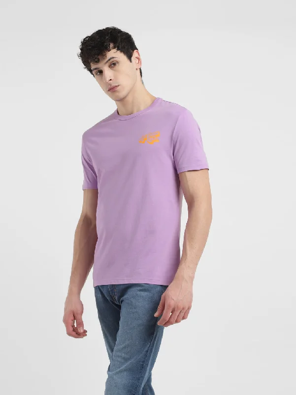 Floral Prints Men's Graphic Print Crew Neck T-shirt
