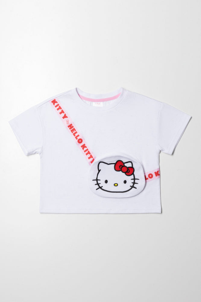 Light Comfort Hello Kitty Bag  Top White