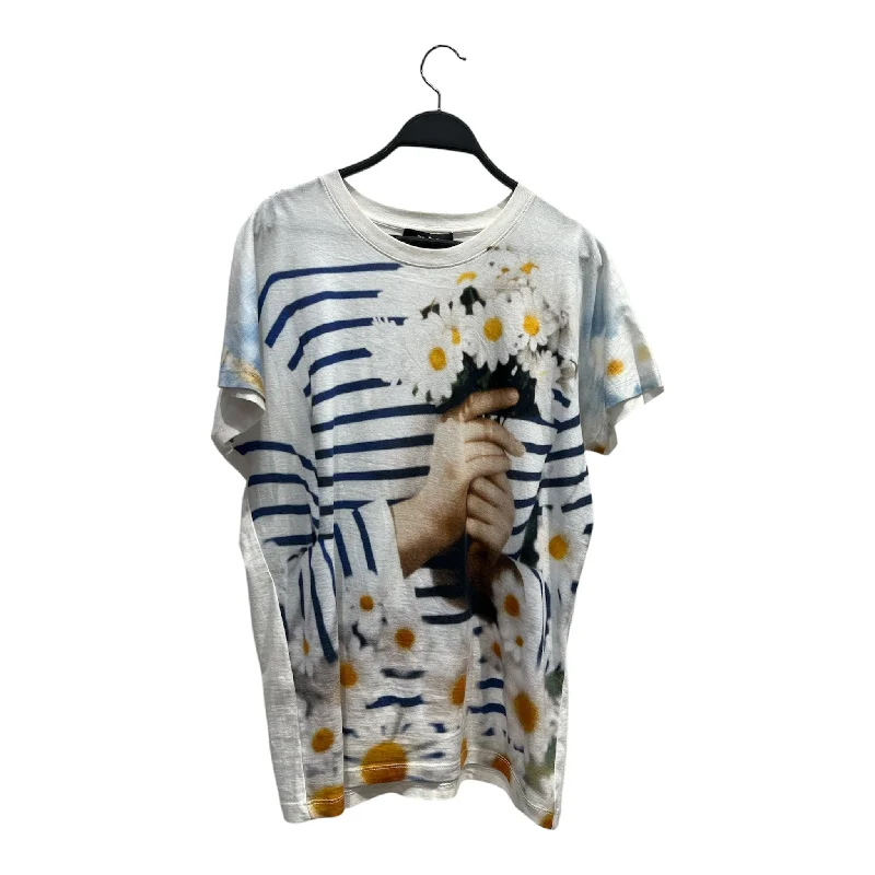 Summer Selection Jean Paul Gaultier/T-Shirt/50/Cotton/WHT/High Neck/All Over Print/