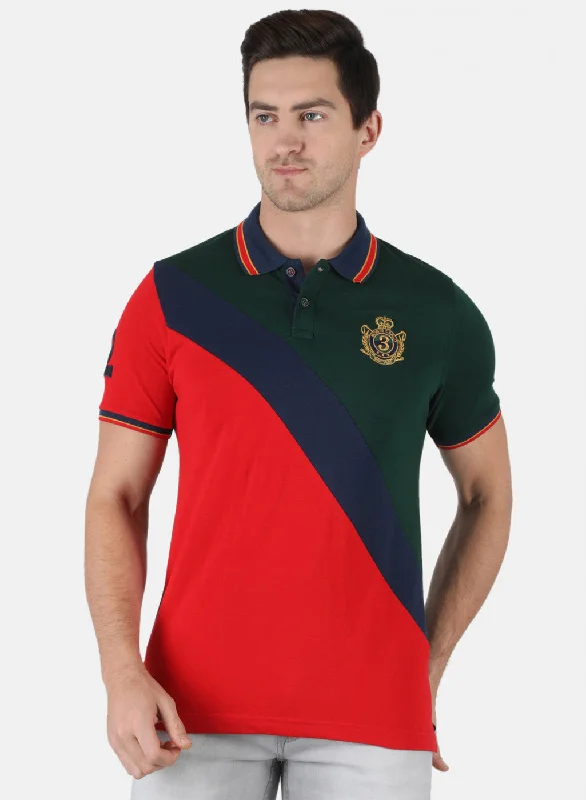 Soft And Comfortable Men Olive Plain T-Shirt