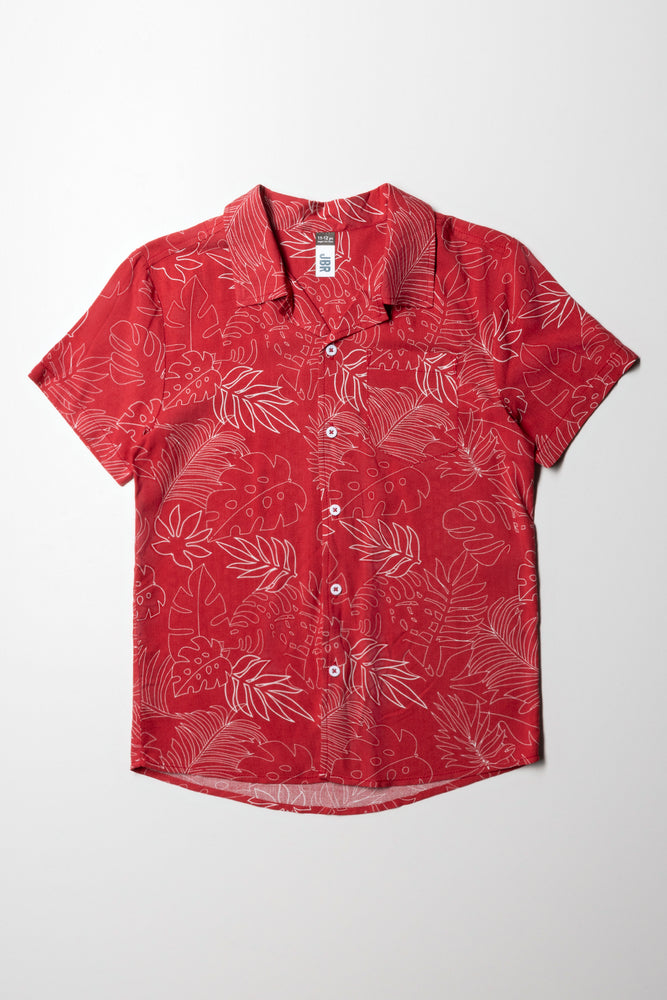 Fashionable Items Short Sleeve Shirt Rust