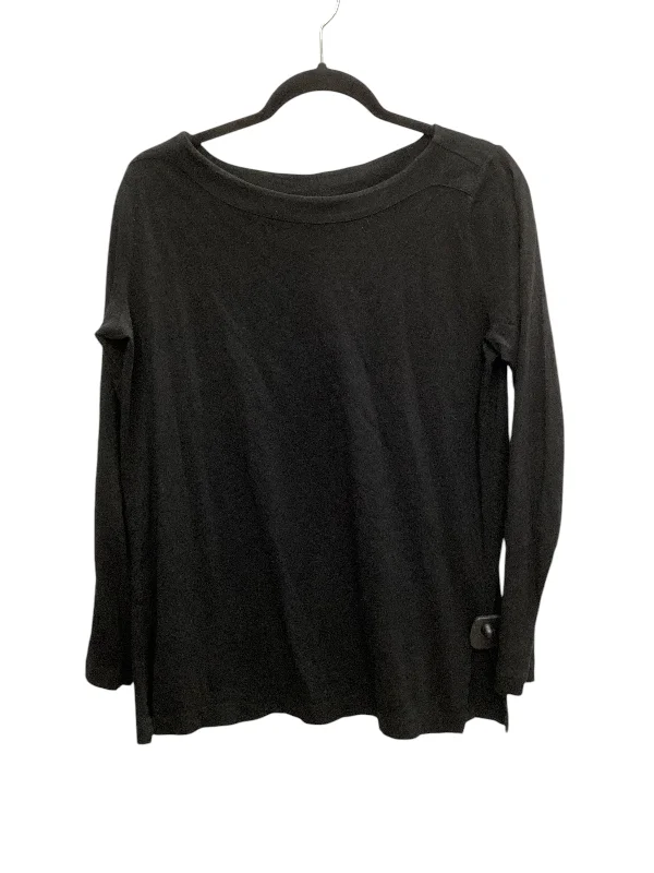 Cozy Knits Top Long Sleeve Basic By Loft In Black, Size: M