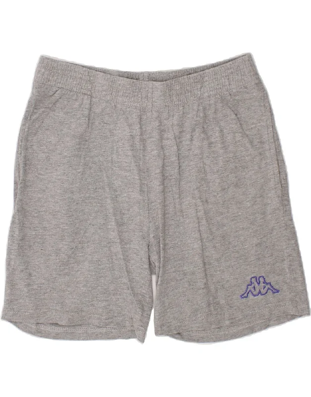 Casual Comfort Wear KAPPA Boys Sport Shorts 7-8 Years Grey Cotton