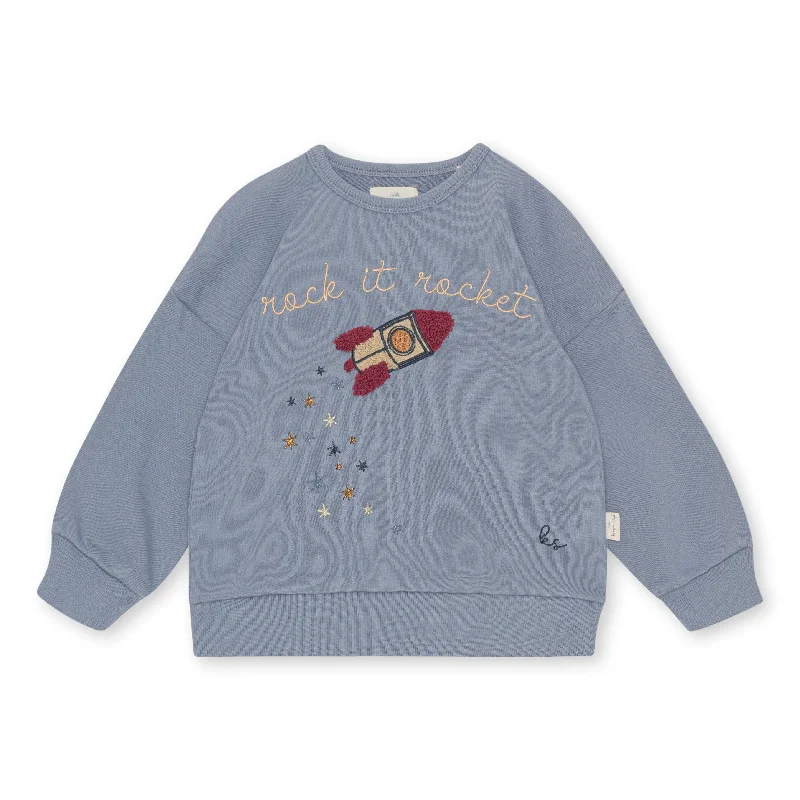 Soft And Comfortable Konges Sløjd Lou Sweatshirt Flint Stone