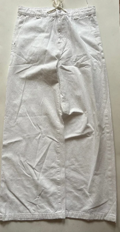 Comfortable Fashion Jeans Flared By Hudson In White, Size: 8