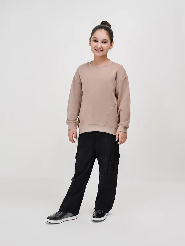 High-quality Fabrics "KAEYLAN" Designer Fleece Sweatshirt