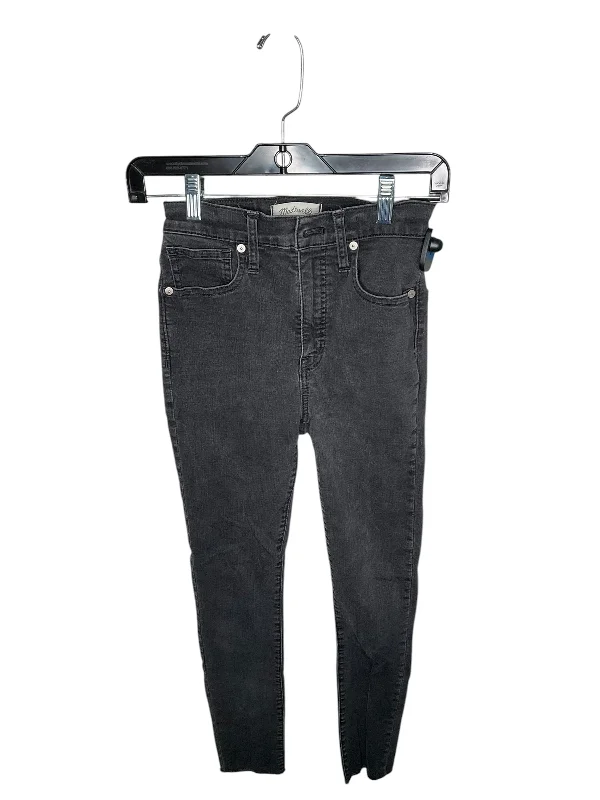 Embroidery Design Jeans Skinny By Madewell In Black, Size: 0