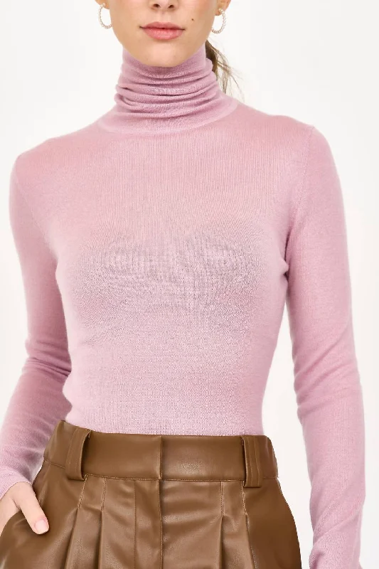 Eye-catching Personality Stephane Sweater In Dusty Pink
